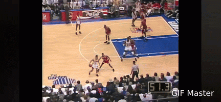 32年前的今天 “疯子”约翰-斯塔克斯东决G2隔扣乔丹和格兰特